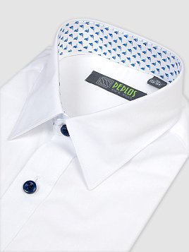 СОРОЧКА ДЛЯ МАЛЬЧИКА PEPLOS SH20J002-K-R БЕЛЫЙ