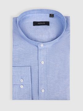 СОРОЧКА МУЖСКАЯ PEPLOS SH25079-R СИНИЙ