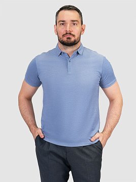 РУБАШКА-ПОЛО МУЖСКАЯ PEPLOS TSP25056-R СИНИЙ