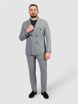 КОСТЮМ МУЖСКОЙ PEPLOS SU25128-R СВЕТЛО-СЕРЫЙ