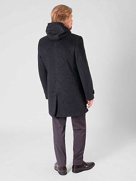 ПАЛЬТО МУЖСКОЕ PEPLOS OW2203-CT СЕРЫЙ
