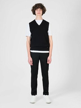 ЖИЛЕТ ПОДРОСТКОВЫЙ PEPLOS JKN24V007 ЧЁРНЫЙ