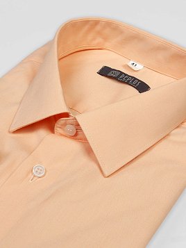 СОРОЧКА МУЖСКАЯ PEPLOS SH21031-SL ПЕРСИКОВЫЙ