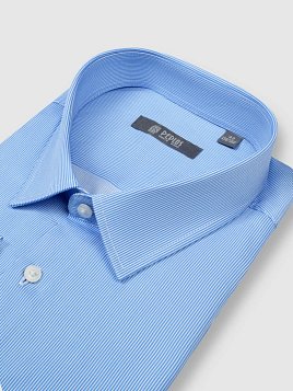 СОРОЧКА МУЖСКАЯ PEPLOS SH24073-R СИНИЙ