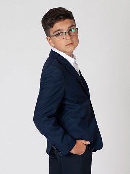 ПИДЖАК ДЛЯ МАЛЬЧИКА МЛ. ШКОЛА PEPLOS JA20B027 СИНИЙ