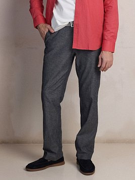 БРЮКИ МУЖСКИЕ PEPLOS TR25156-212-1 СЕРЫЙ
