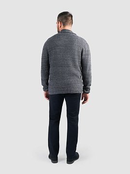 КАРДИГАН МУЖСКОЙ PEPLOS KN25C046 ТЕМНО-СИНИЙ