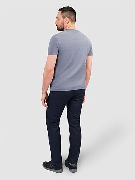 ФУТБОЛКА МУЖСКАЯ PEPLOS TSR25102-R ТЕМНО-СИНИЙ