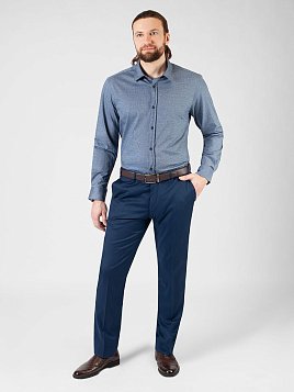 БРЮКИ МУЖСКИЕ PEPLOS TR22037-282 ТЕМНО-СИНИЙ