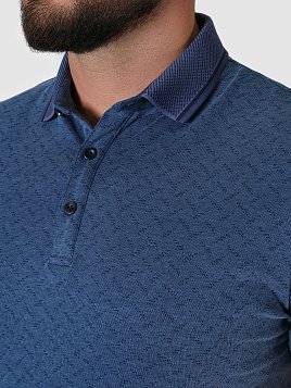 РУБАШКА-ПОЛО МУЖСКАЯ PEPLOS TS23009-P СИНИЙ