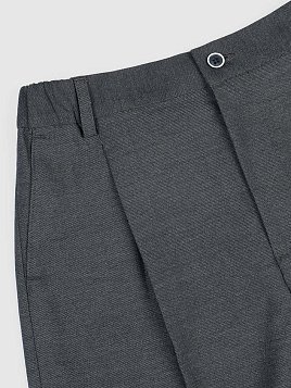 БРЮКИ ПОДРОСТКОВЫЕ PEPLOS TR23T004-223 ТЕМНО-СЕРЫЙ