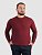 ДЖЕМПЕР МУЖСКОЙ PEPLOS KN25J021 БОРДОВЫЙ (96) Вид 1