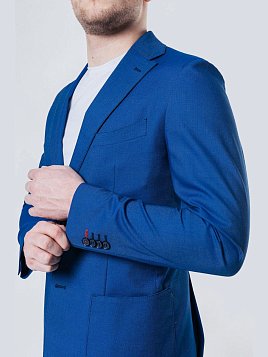 ПИДЖАК МУЖСКОЙ CLAUDIO VERDI CJ1802 СИНИЙ