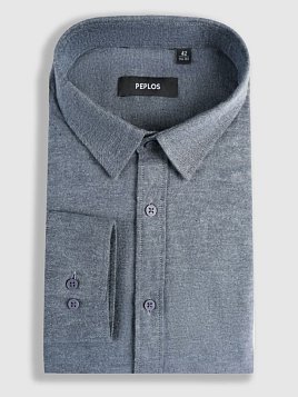 СОРОЧКА МУЖСКАЯ PEPLOS SH25191-R СИНИЙ