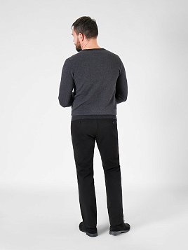 БРЮКИ МУЖСКИЕ PEPLOS P2401-C ЧЁРНЫЙ