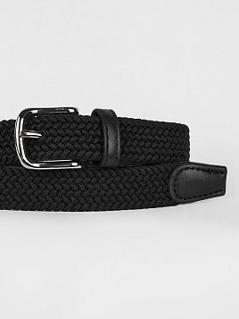 РЕМЕНЬ ДЛЯ МАЛЬЧИКА PEPLOS BB3. BELT-22-BB3-KID6 ЧЁРНЫЙ