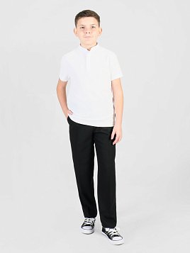 БРЮКИ ДЛЯ МАЛЬЧИКА PEPLOS TR25B003-322 ЧЁРНЫЙ