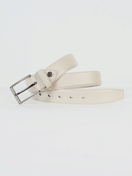 РЕМЕНЬ ПОЯСНОЙ МУЖСКОЙ PEPLOS BELT-24-S3-37 БЕЖЕВЫЙ