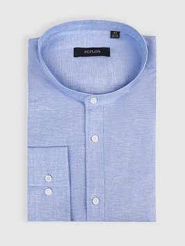 СОРОЧКА МУЖСКАЯ PEPLOS SH25079-R СИНИЙ