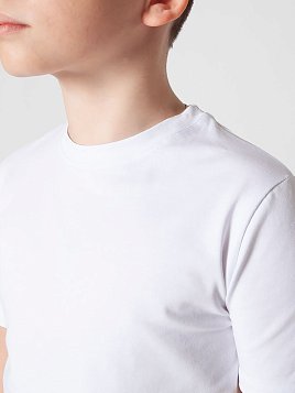 ФУТБОЛКА ДЕТСКАЯ PEPLOS TS21J01-R БЕЛЫЙ