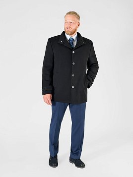 ПАЛЬТО МУЖСКОЕ PEPLOS OW2308-CT ЧЁРНЫЙ