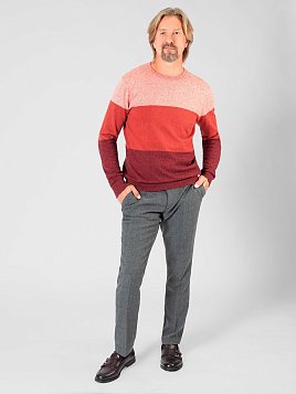 ДЖЕМПЕР МУЖСКОЙ PEPLOS KN22J013 ТЕРРАКОТОВЫЙ