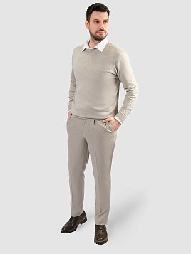 ДЖЕМПЕР МУЖСКОЙ PEPLOS KN25J063 БЕЖЕВЫЙ