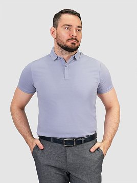 РУБАШКА-ПОЛО МУЖСКАЯ PEPLOS TSP25053-R ГОЛУБОЙ
