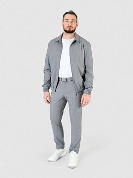 БОМБЕР МУЖСКОЙ PEPLOS JA24120-B СВЕТЛО-СЕРЫЙ