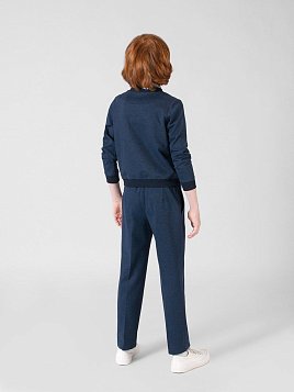 БРЮКИ ДЛЯ МАЛЬЧИКА PEPLOS TR21J015-313 СИНИЙ (Трикотажные)