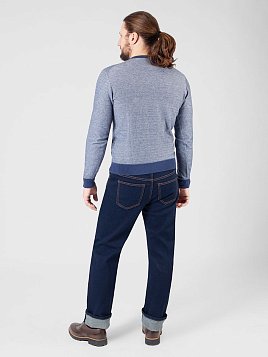 ДЖЕМПЕР МУЖСКОЙ PEPLOS KN22J036 СИНИЙ