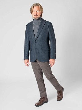 ПИДЖАК МУЖСКОЙ PEPLOS JA22008-R ТЕМНО-СИНИЙ